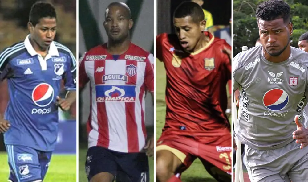 La mayoría de peruanos que jugaron en el fútbol de Colombia en los últimos años tuvieron pasos breves. Foto: composición Millonarios/Junior/América de Cali La mayoría de peruanos que jugaron en el fútbol de Colombia en los últimos años tuvieron pasos breves. Foto: composición Millonarios/Junior/América de Cali