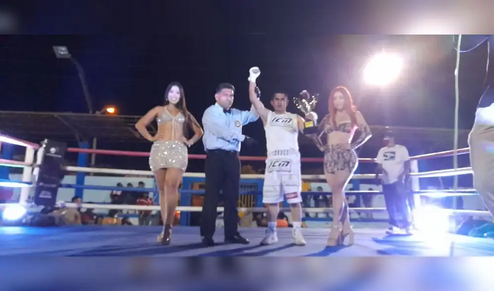 El peleador chiclayano volvió a competir tras la pandemia de la COVID-19. Foto: Alder Idrogo El peleador chiclayano volvió a competir tras la pandemia de la COVID-19. Foto: Alder Idrogo