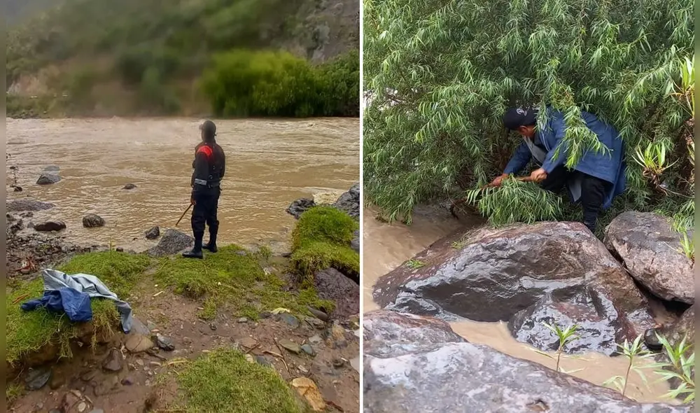 Policía, bomberos y personal municipal se sumó a búsqueda. Foto: La República
