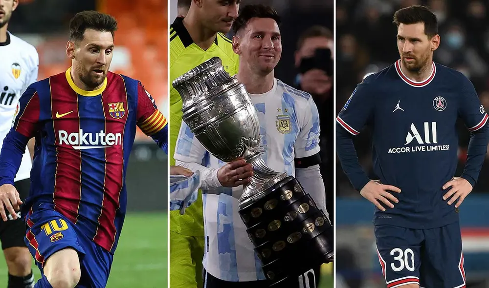 Lionel Messi logró este año un Balón de Oro, la Copa del Rey con Barcelona y la Copa América con Argentina. Foto: AFP