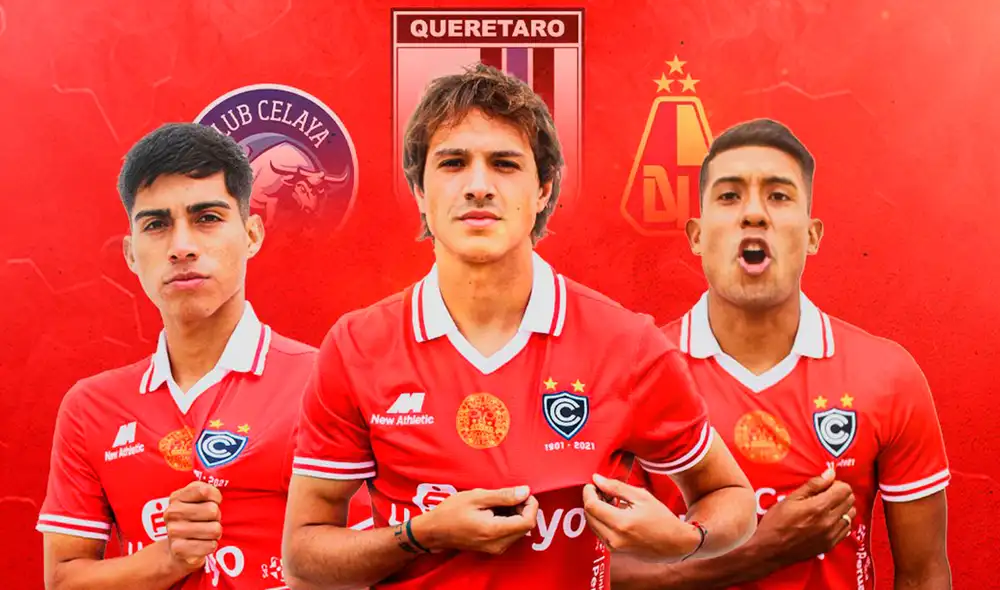 Los tres futbolistas mudaron su fútbol al exterior. Foto: Twitter/Cienciano Los tres futbolistas mudaron su fútbol al exterior. Foto: Twitter/Cienciano