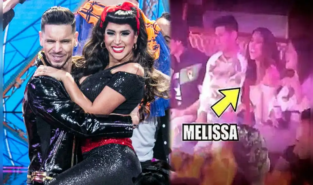 Melissa Paredes y Anthony Aranda se conocieron en Reinas del show. Foto: Instagram / captura Amor y fuego Melissa Paredes y Anthony Aranda se conocieron en Reinas del show. Foto: Instagram / captura Amor y fuego