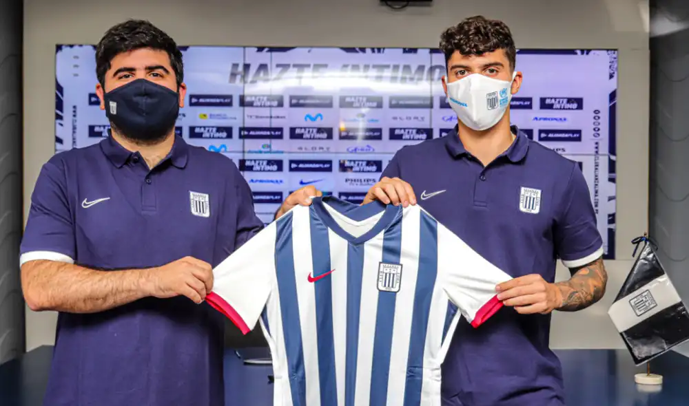 Franco Zanelatto llega procedente de la Universidad San Martín. Foto: Club Alianza Lima