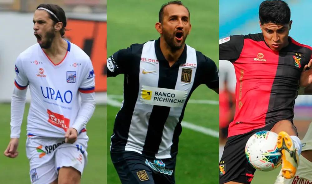 Barcos, Rodríguez e Iberico fueron algunos de los atacantes más importantes de la Liga 1 2021. Composición: GLR. Barcos, Rodríguez e Iberico fueron algunos de los atacantes más importantes de la Liga 1 2021. Composición: GLR.