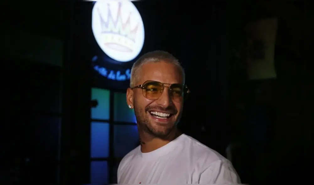 Maluma asiste a la inauguración de la primera sede de su fundación El arte de los sueños, en Medellín, Colombia. Foto: EFE / Luis Eduardo Noriega