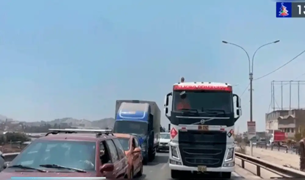 Municipalidad de Lima instó a conductores a tomar precauciones. Foto: captura / Canal N