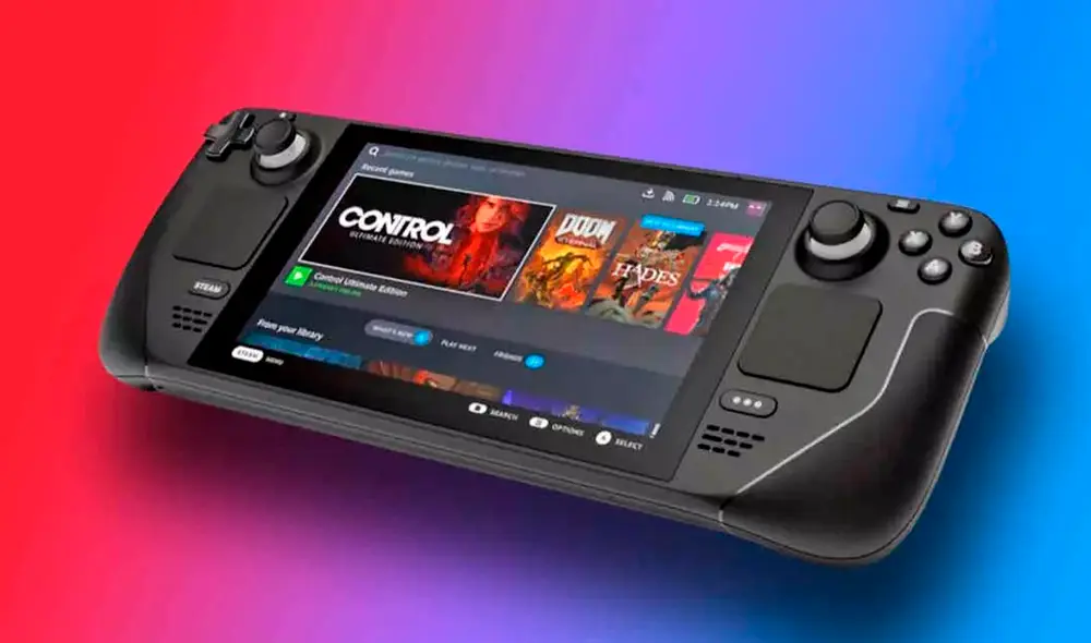 El Steam Deack llegará en el mes de febrero 2022. Foto: HardZone