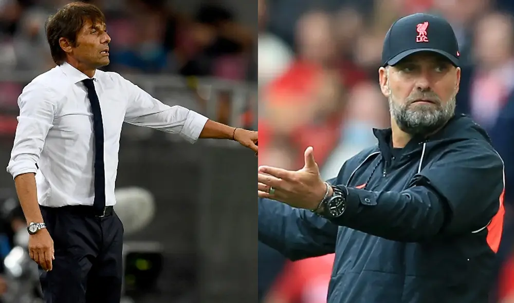 Conte y Klopp podrían enfrentarse en la final de la Carabao Cup. Foto: Inter / Liverpool