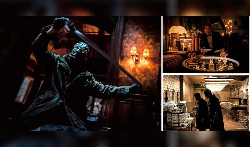 Imágenes del Acertijo, el Pingüino, Gordon y mas en The Batman. Foto: composición/Twitter/@TaurooAldebaran Imágenes del Acertijo, el Pingüino, Gordon y mas en The Batman. Foto: composición/Twitter/@TaurooAldebaran