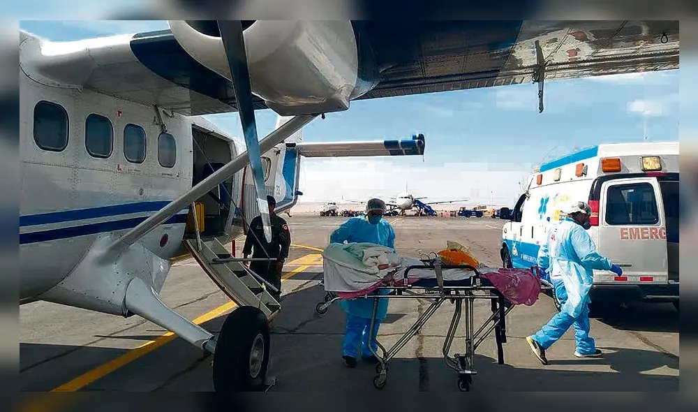 Fue internado en UCI.