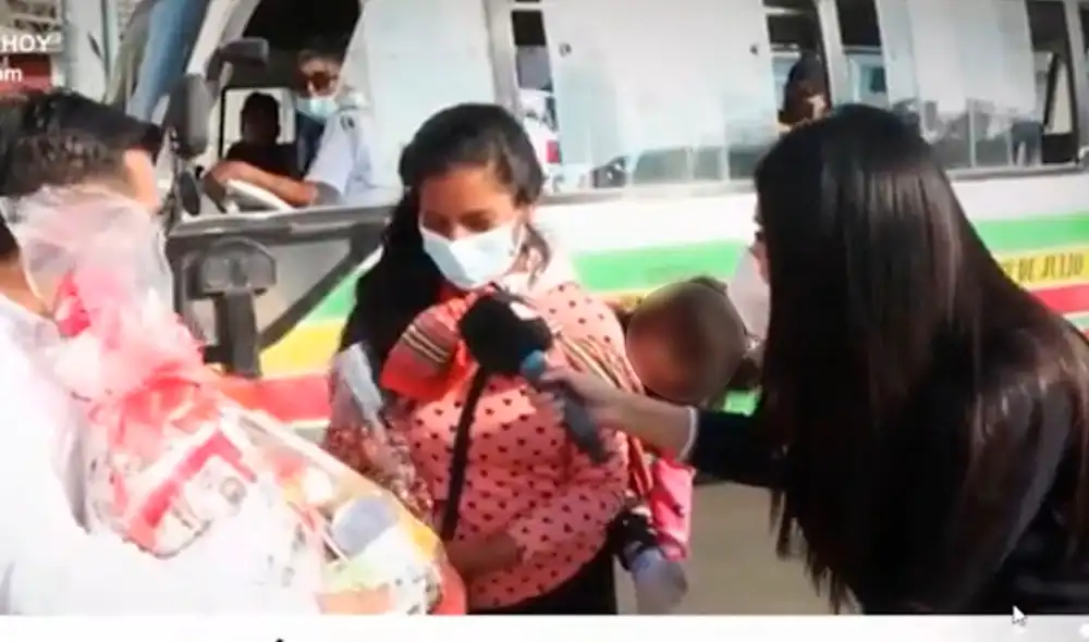 Tula Rodríguez también viajará junto a su hija por las fiestas de fin de año. Foto: captura América TV