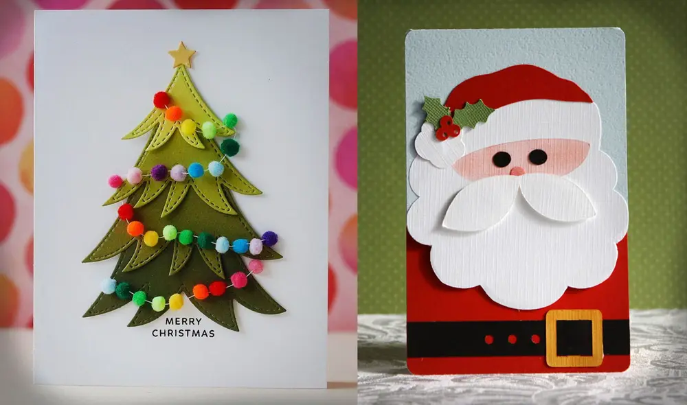 Sorprende a tus seres queridos con alguna de estas tarjetas o postales por Navidad. Foto: El mueble / madre millenial