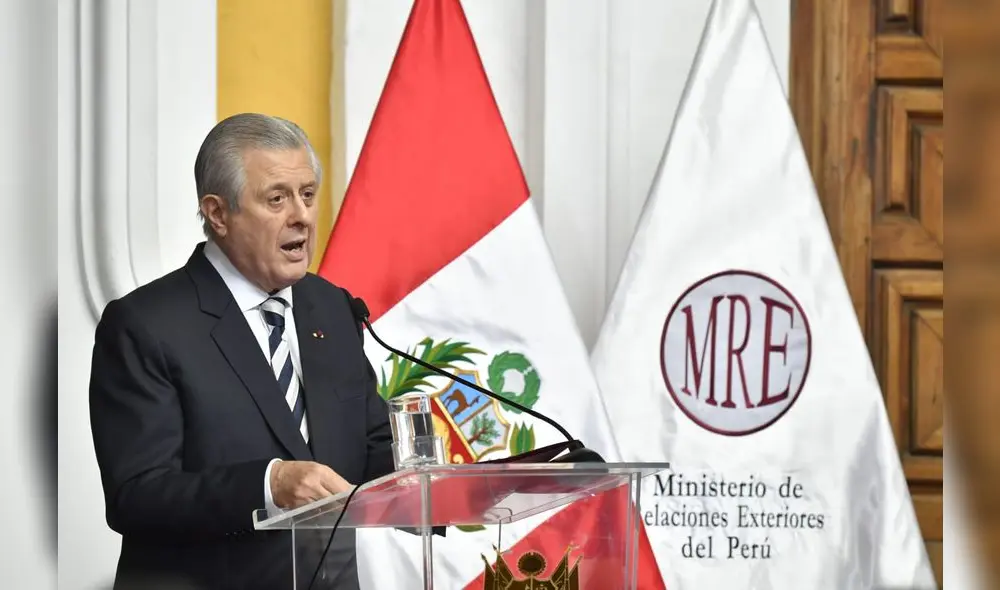 Óscar Maúrtua es la segunda persona que ocupa la Cancillería durante el Gobierno de Pedro Castillo. Foto: Ministerio de Relaciones Exteriores