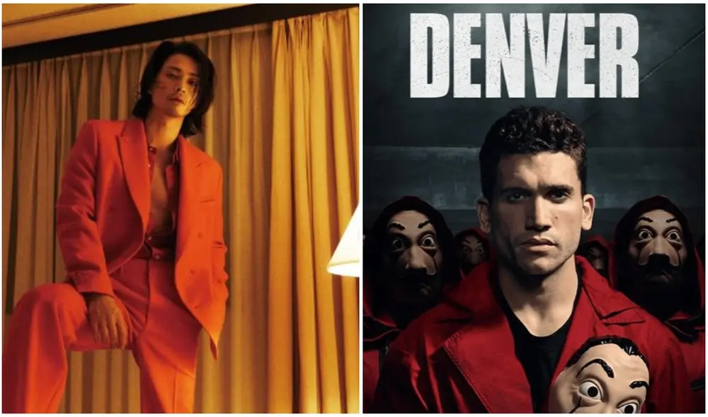 Kim Ji Hoon será el nuevo Denver en Money Heist, esperada versión coreana de La casa de papel. Foto: Composición LR / Imágenes IG y Netflix