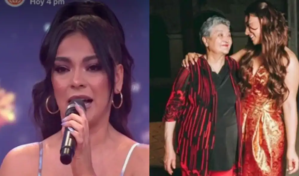 Cielo Torres no celebró Navidad el año pasado junto a su progenitora. Foto: captura América TV