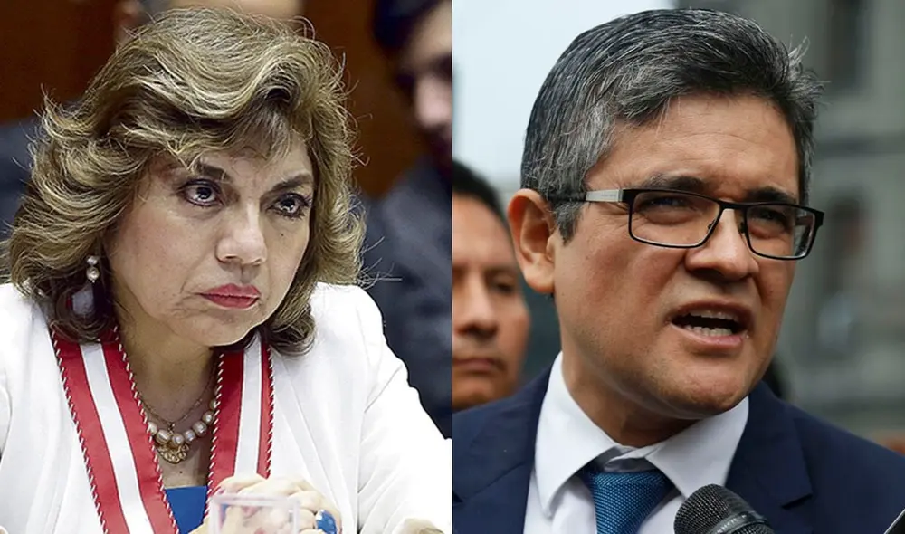 José Domingo Pérez es acusado de dar cuenta a la Fiscal de la Nación sobre algunas visitas recibidas en torno algunas investigaciones. Foto: composición LR.