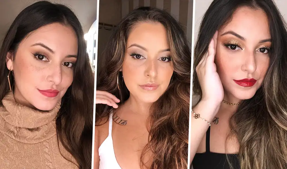La clave está en lucir un maquillaje que combine con la fiesta navideña, una fecha familiar. Foto: composición LR / Jazmin Ceras