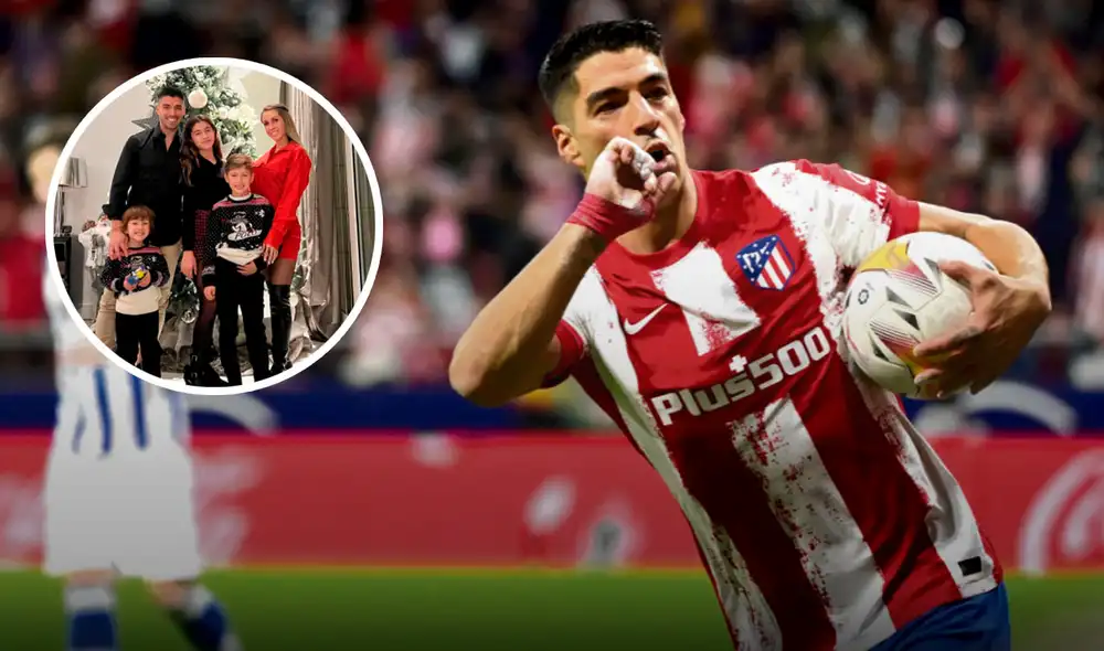 Luis Suárez deseó una feliz Navidad a todos a través de Twitter. Foto: composición/AFP/Twitter Luis Suárez deseó una feliz Navidad a todos a través de Twitter. Foto: composición/AFP/Twitter