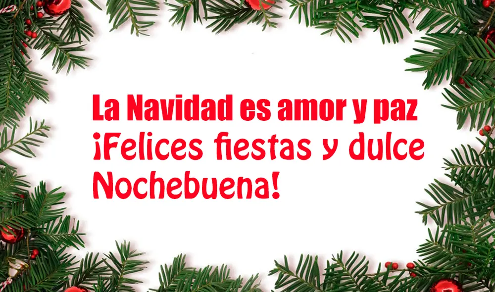 Dedica y comparte las frases más emotivas de la Navidad. Foto: composición LR / difusión