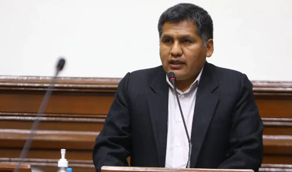 Jaime Quito evitó dar más declaraciones. Foto: Congreso