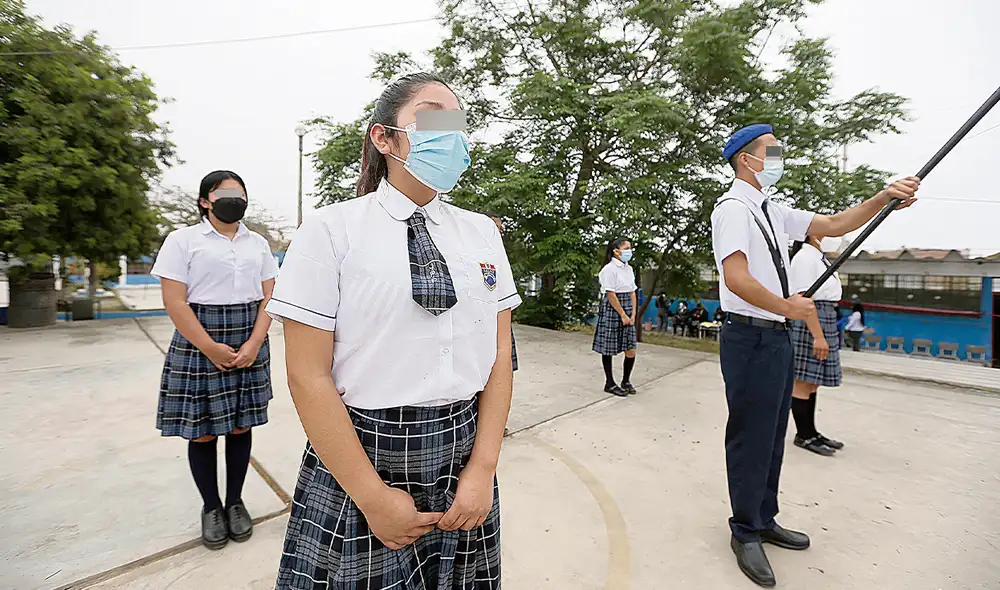 Poco avance. El Minedu decidió que no haya jalados este año, como ocurrió en 2020. Los aprendizajes han sido escasos. Foto: difusión