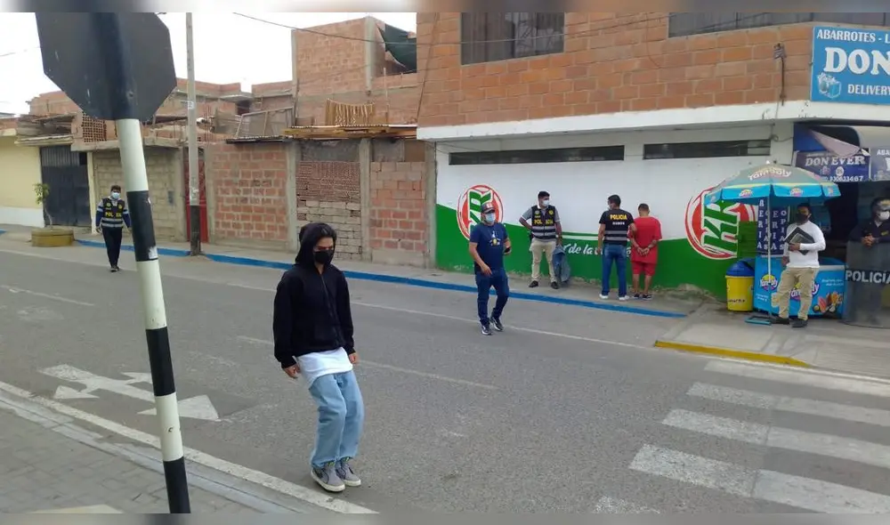 Tacna. Policía acordonó la zona. Tacna. Policía acordonó la zona.
