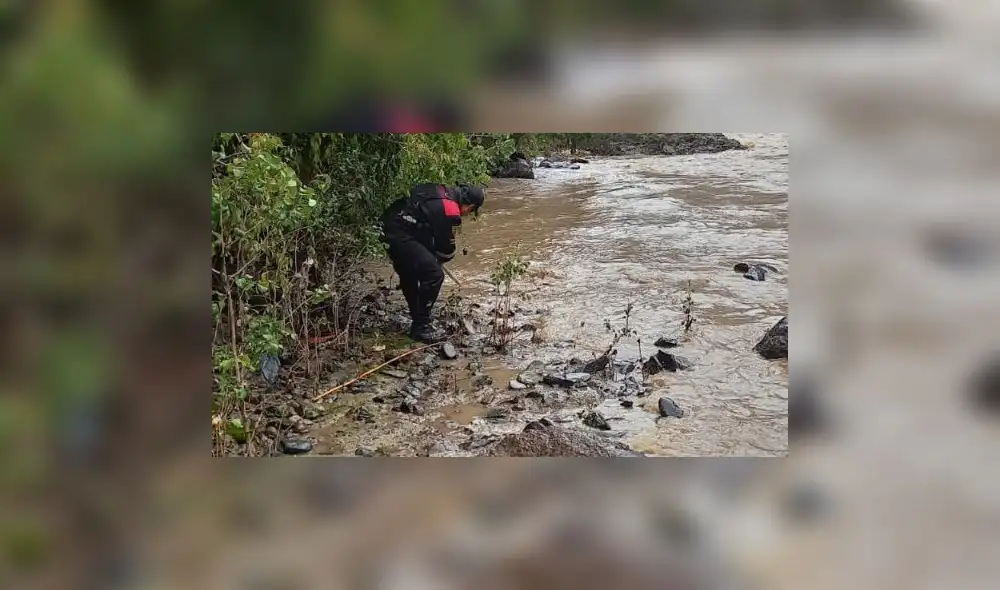 Labores en río Vilcanota