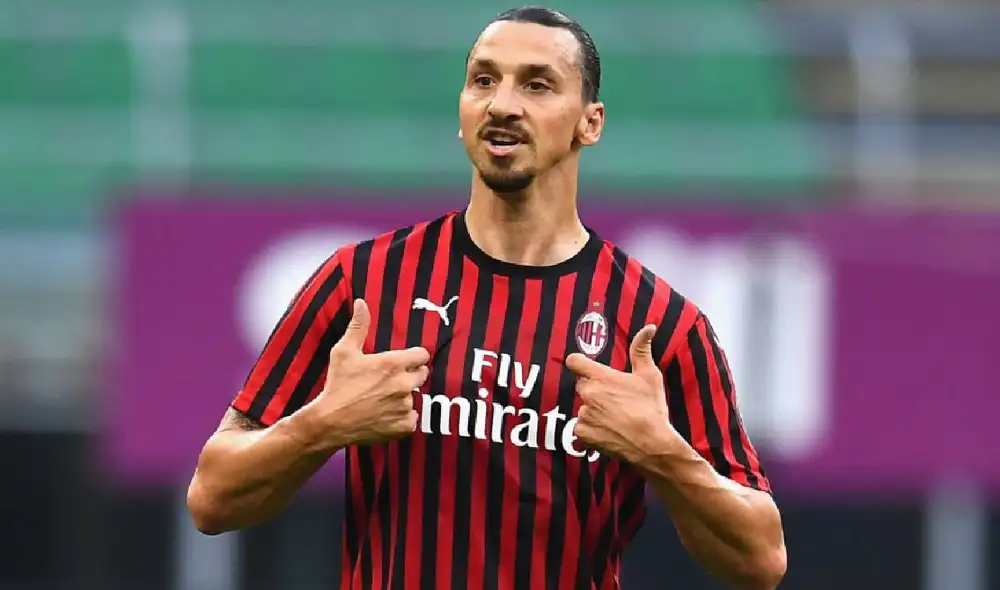 Zlatan Ibrahimovic juega actualmente con el AC Milan. Foto: EFE