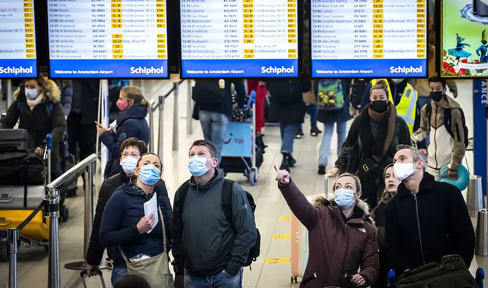 United Airlines, por ejemplo, canceló unos 200 vuelos tanto el viernes como el sábado, el 10% de los programados, según Flightware. Foto: EFE