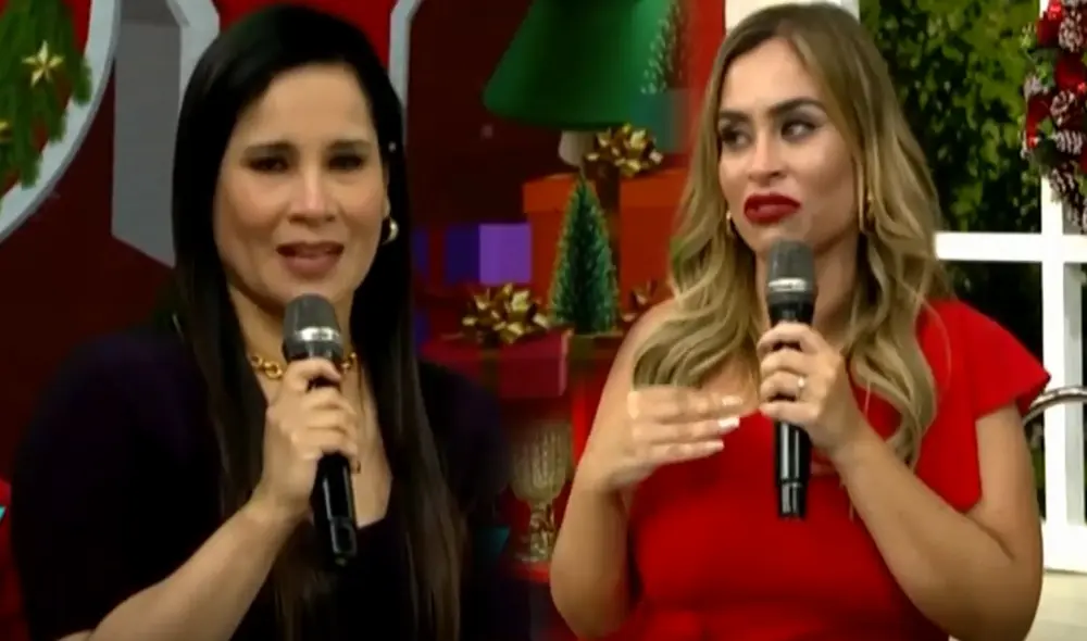 Ethel Pozo se mostró conmovida por la situación de Lizbeth Cueva. Foto: captura América TV