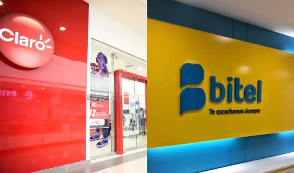 En el caso de Claro, la multa equivale a más de 2.400 UIT. Foto: composición LR/Claro/Bitel