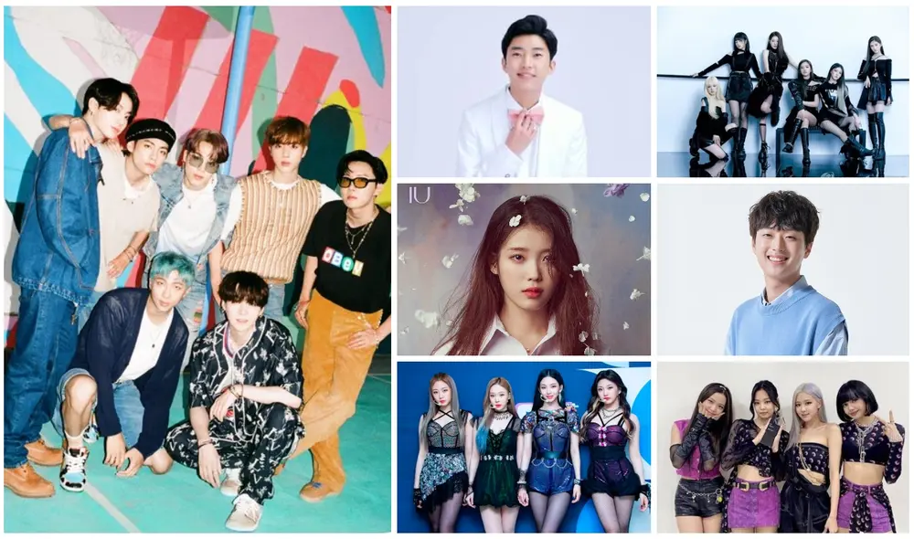 BTS continúa sumando más reconocimientos y consolidándose en listas de ranking. Foto: Composición LR / Imágenes HYPE, Yonhap, YG, SM e IG