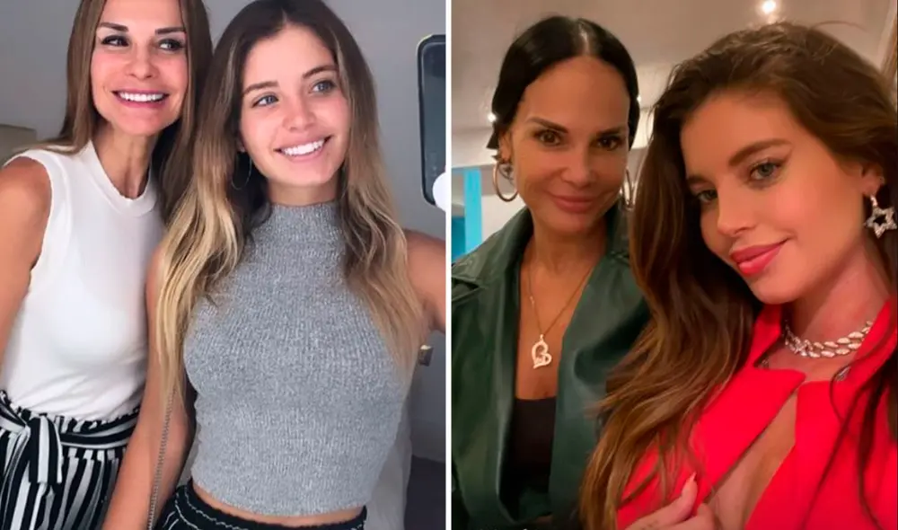 Flavia Laos y su mamá. Foto: composición/Instagram Flavia Laos y su mamá. Foto: composición/Instagram