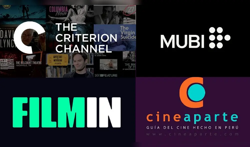Mubi, Criterion Channel, Cine aparte y Filmin son otros streaming que puedes descubrir este fin de semana. Foto: Composición LR