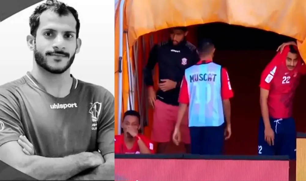 Mukhaled Al-Raqad muere tras sufrir un colapso en pleno entrenamiento. Foto: captura As TV
