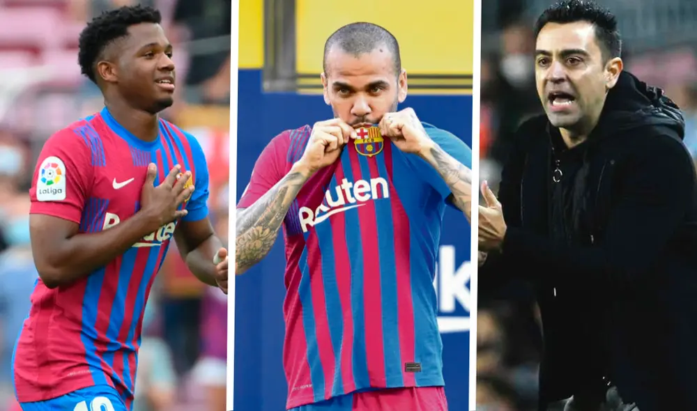 Los jugadores y el entrenador del FC Barcelona compartieron imágenes de sus festejos navideños. Foto: AFP | Composición GLR Los jugadores y el entrenador del FC Barcelona compartieron imágenes de sus festejos navideños. Foto: AFP | Composición GLR