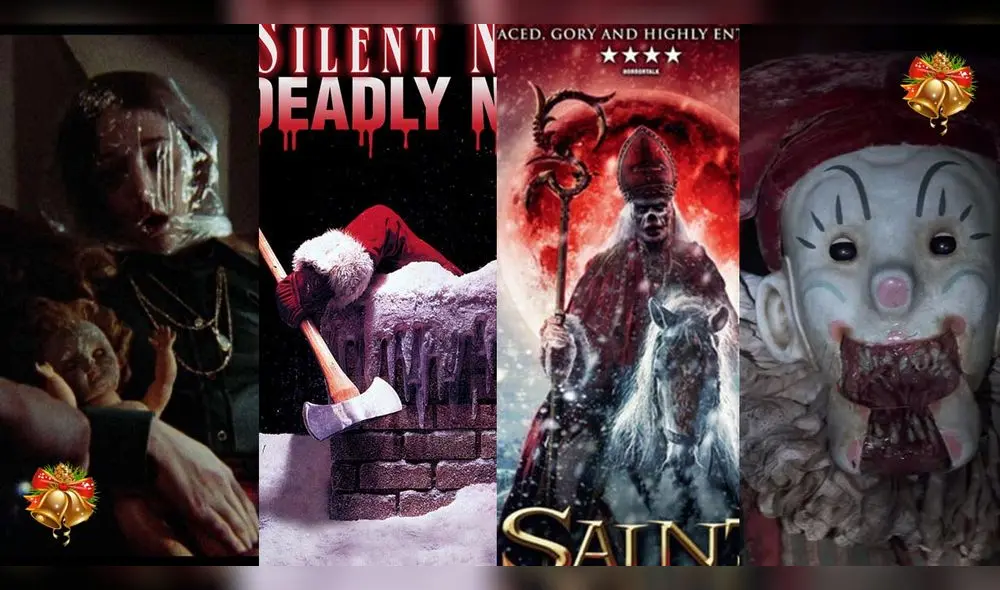 Desde hace varios años atrás han existido películas de terror ambientadas en la época de Navidad. Foto: composición/Parachute Pictures/Film Funding/Tri-star Pictures/Legendary Pictures Desde hace varios años atrás han existido películas de terror ambientadas en la época de Navidad. Foto: composición/Parachute Pictures/Film Funding/Tri-star Pictures/Legendary Pictures