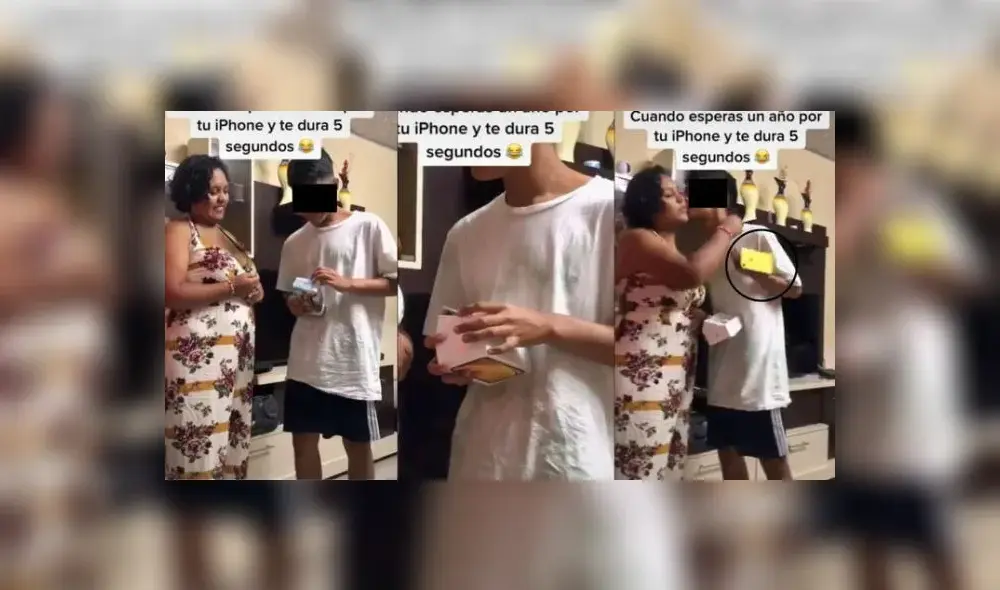 El protagonista del video mostró su sorpresa por el incidente. Foto: captura de TikTok