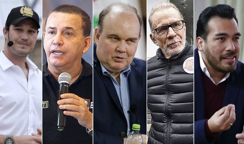 Varias figuras reconocidas de la política peruana aspirarían al sillón municipal en 2022. Foto: composición LR