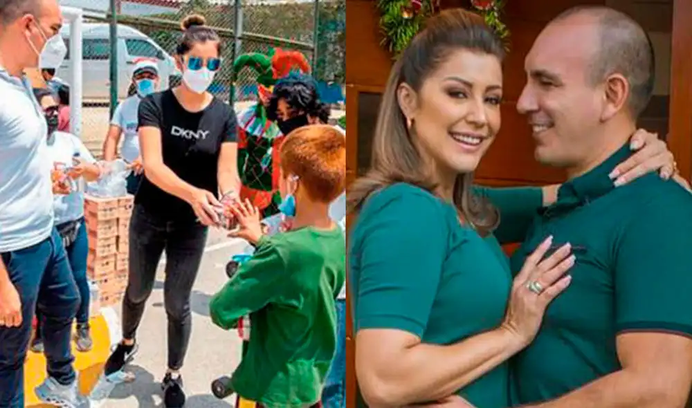 La pareja de esposos llevaron sonrisas a los menores de las zonas alejadas de Lima. Foto: composición/LR La pareja de esposos llevaron sonrisas a los menores de las zonas alejadas de Lima. Foto: composición/LR