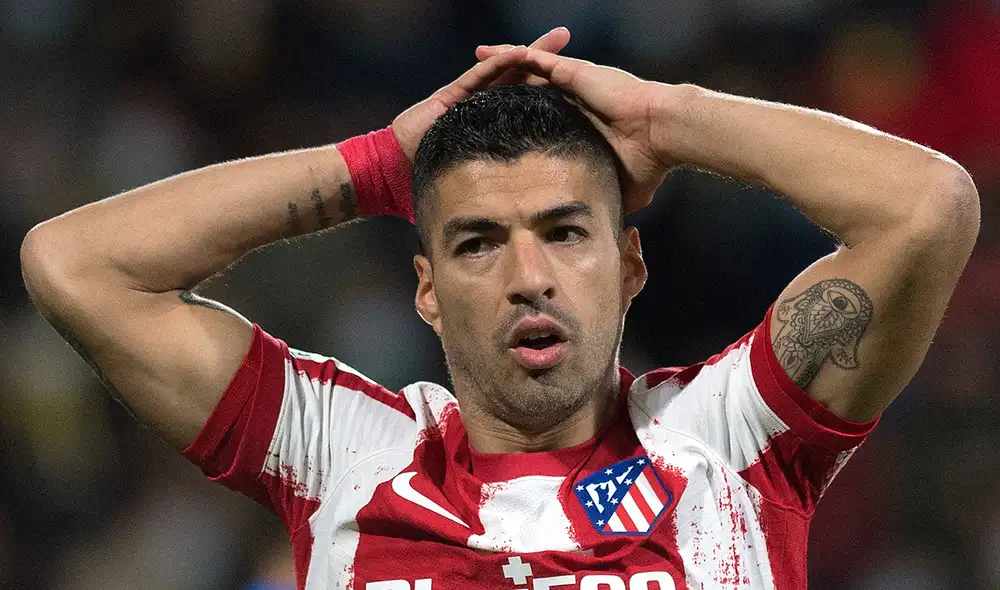 Luis Suárez llegó la temporada pasada al Atlético de Madrid. Foto: AFP