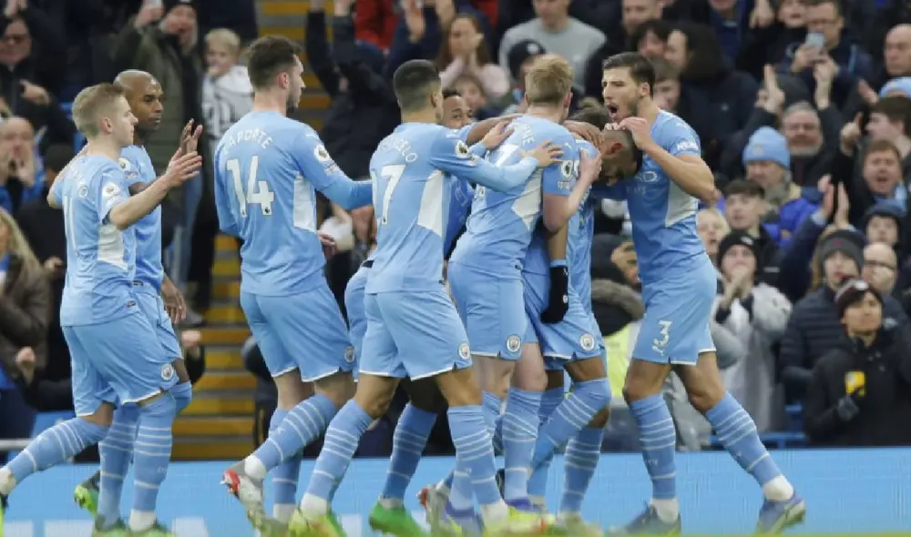 Los ciudadanos se fueron al descanso con cuatro goles arriba. Foto: EFE Los ciudadanos se fueron al descanso con cuatro goles arriba. Foto: EFE