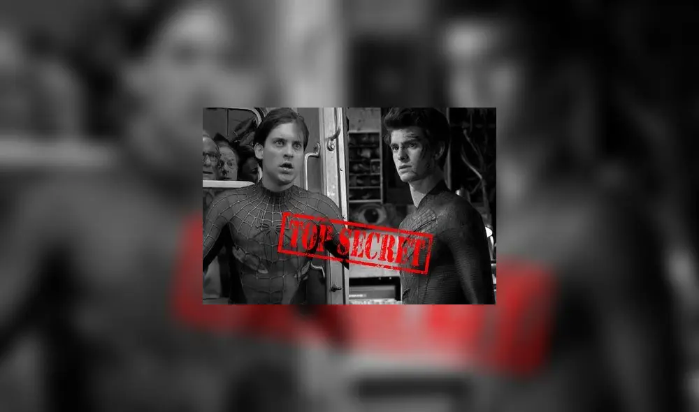 Andrew Garfield y Tobey Maguire negaron la reunión de los Spideys hasta el estreno de Spider-Man: no way home. Foto: composición/Marvel Studios/Sony Pictures