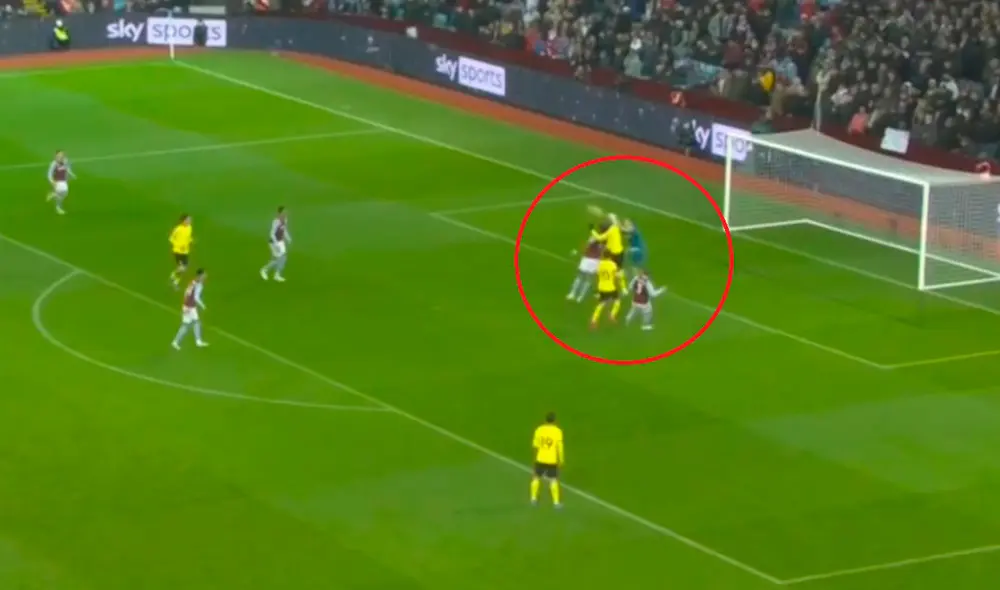 Aston Villa cayó 1-3 ante Chelsea por la Premier League. Fuente: Captura ESPN