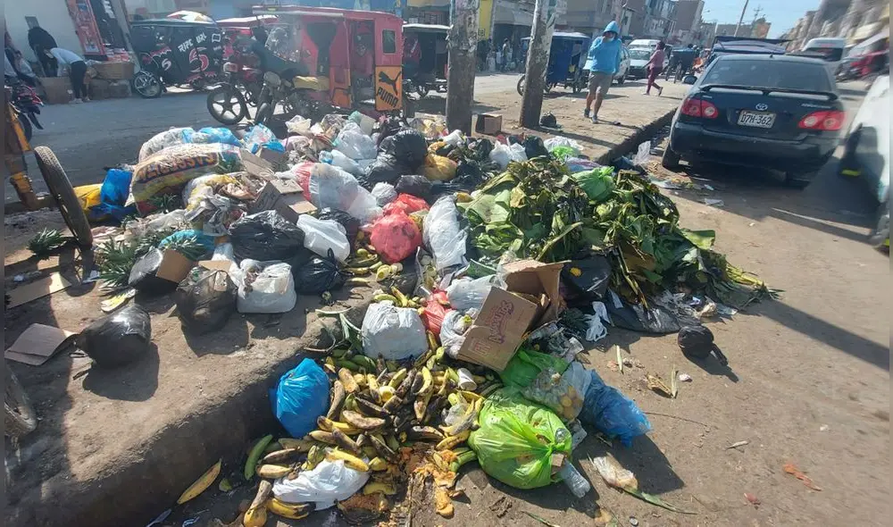 El alrededor del mercado Moshoqueque es uno de los puntos críticos. Foto: La República.