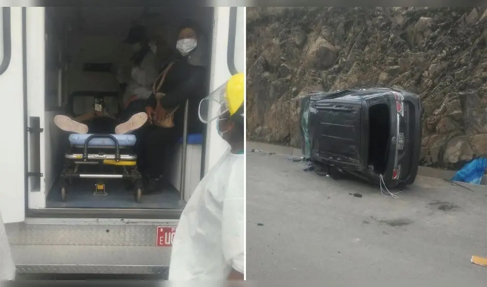 Accidente de tránsito se registró en Navidad en la carretera Velille - Santo Tomás. Foto: Chumbivilcas Informa