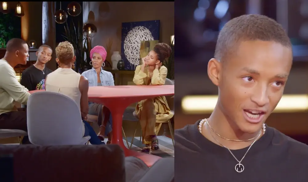 Jaden Smith aceptó que no controló bien su nuevo estilo de vida al convertirse en vegetariano. Foto: Red Table Talk/Facebook.