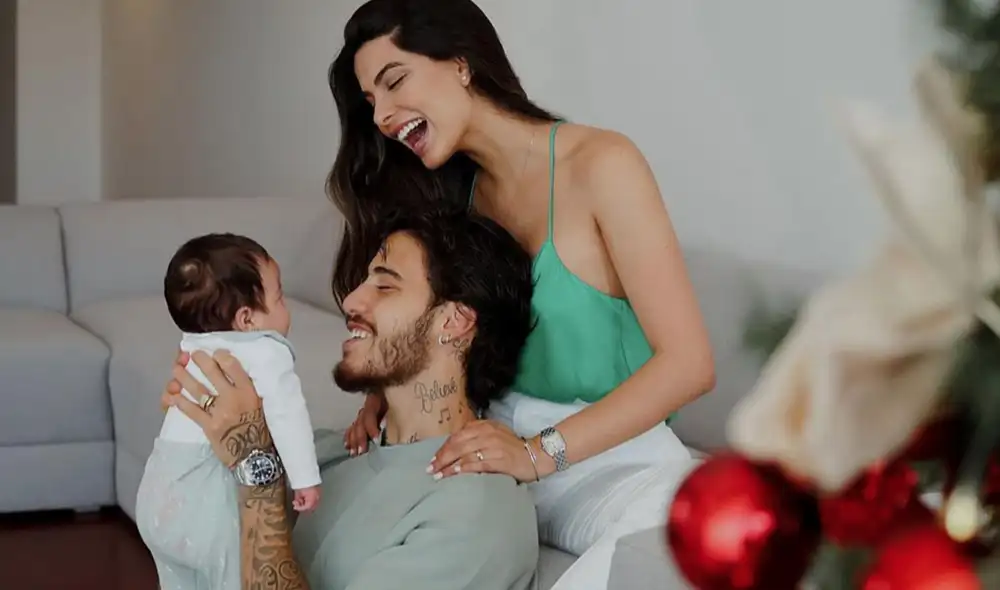 En el programa En boca de todos, Ivana Yturbe se mostró muy entusiasmada al pasar la Navidad por primera vez con su hija. Foto: captura de Instagram
