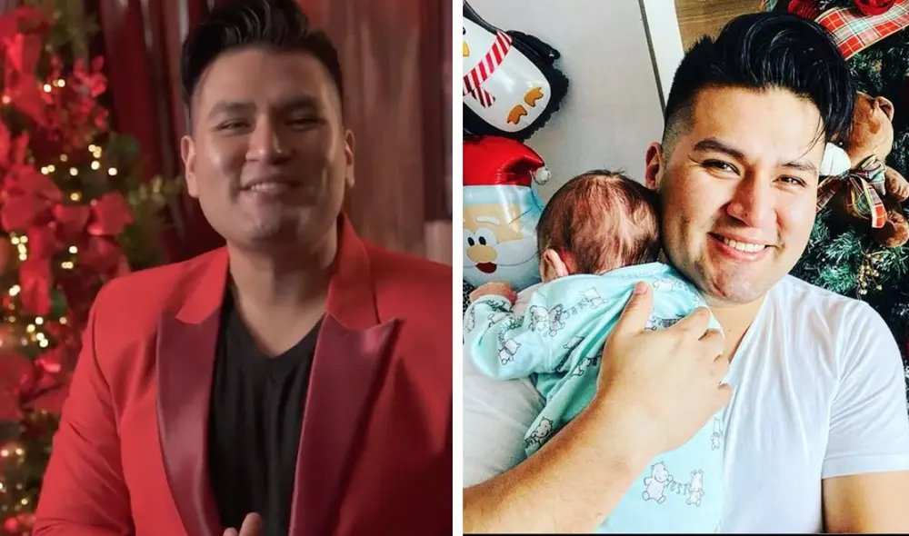 Deyvis Orosco contó que el nacimiento de su hijo Milán lo motivó a seguir en la música. Foto: Composición/ Instagram Deyvis Orosco contó que el nacimiento de su hijo Milán lo motivó a seguir en la música. Foto: Composición/ Instagram