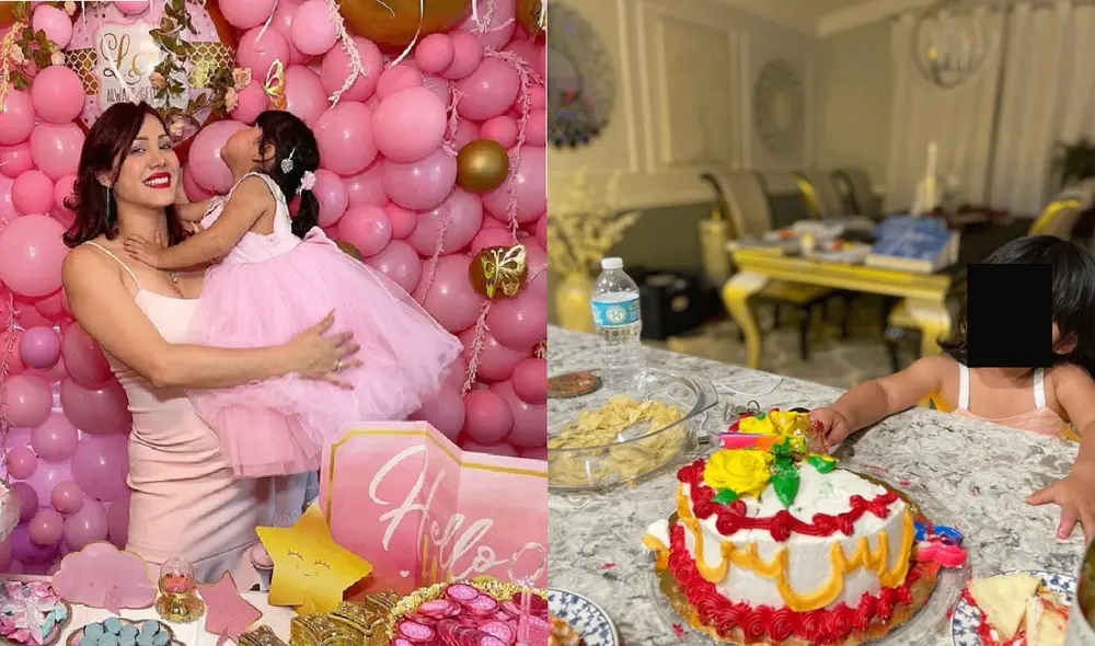 Lesly Castillo hizo lujosa celebración de cumpleaños a su hija, después de criticar a Samahara Lobatón por fiesta de 120.000 soles. Foto: Instagram/Lesly Castillo
